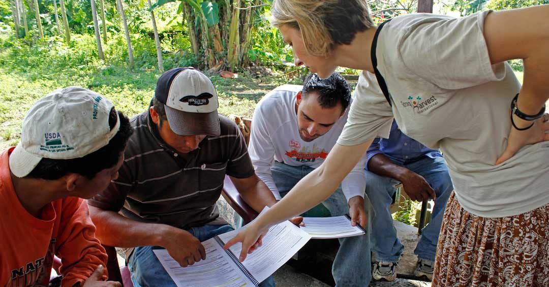 Megan teaching moringa in Nicaragua